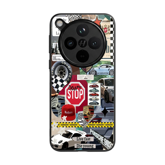 Limitless Ride back phone cover | glass case for oppo find x8