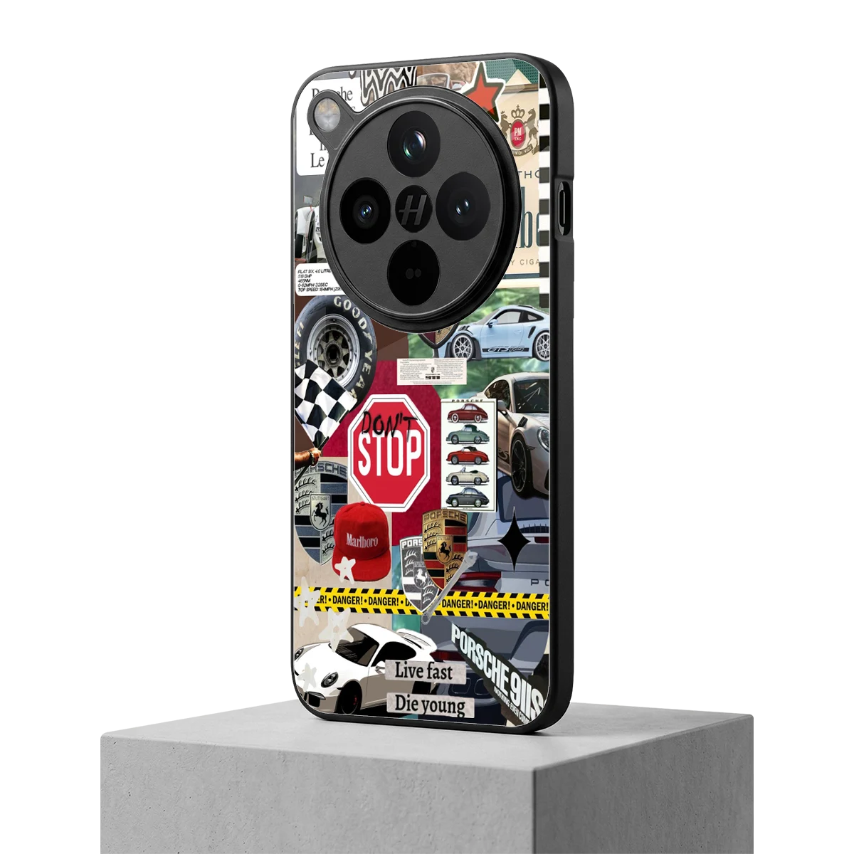 Limitless Ride oppo find x8 mobile cover | shockproof glass phone case