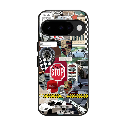 Limitless Ride back phone cover | glass case for google pixel 10