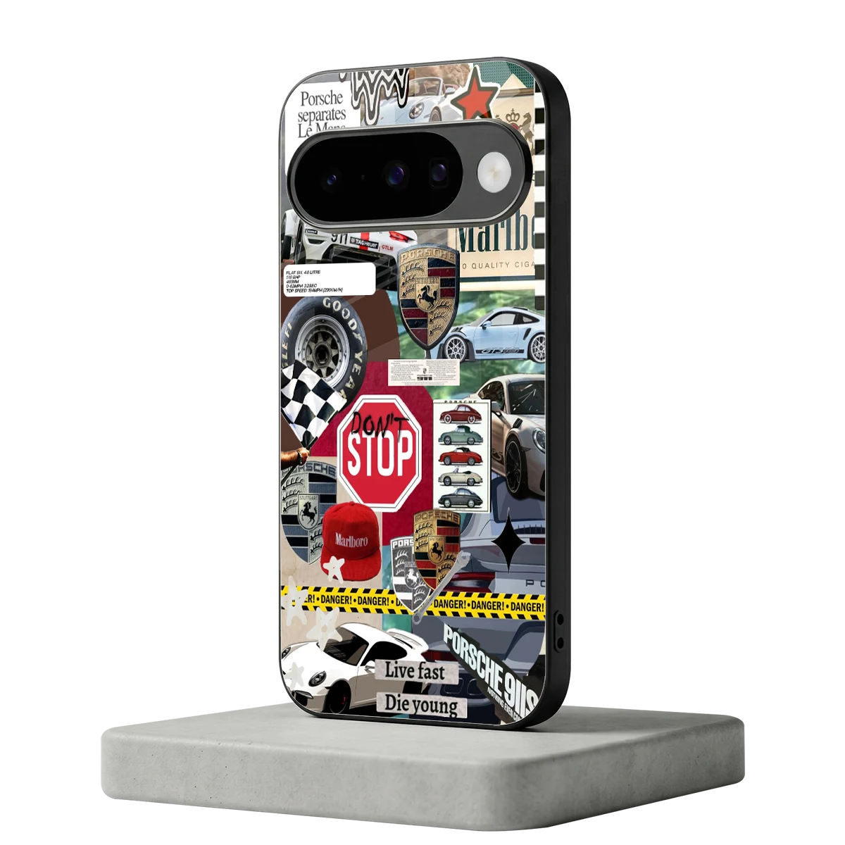 Limitless Ride google pixel 10 mobile cover | shockproof glass phone case