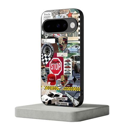 Limitless Ride google pixel 10 mobile cover | shockproof glass phone case