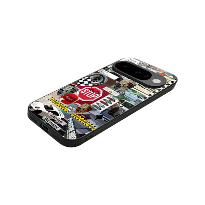 Limitless Ride stylish phone case for google pixel 10 | glossy glass and slim fit