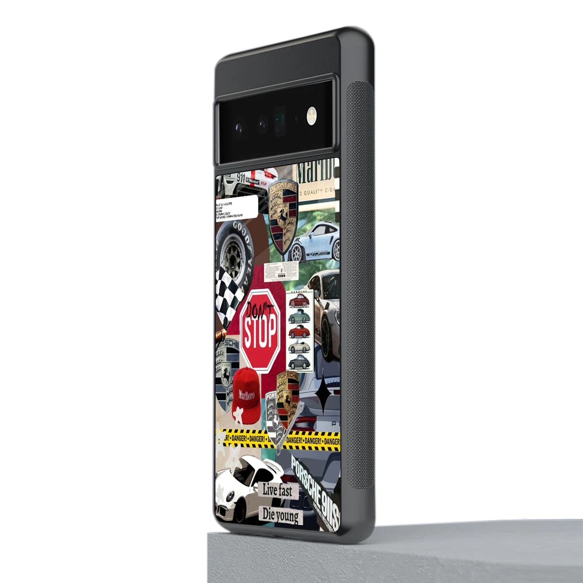 Limitless Ride stylish phone case for google pixel 6 pro | glossy glass and slim fit