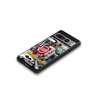 Limitless Ride google pixel 7 pro mobile cover | shockproof glass phone case