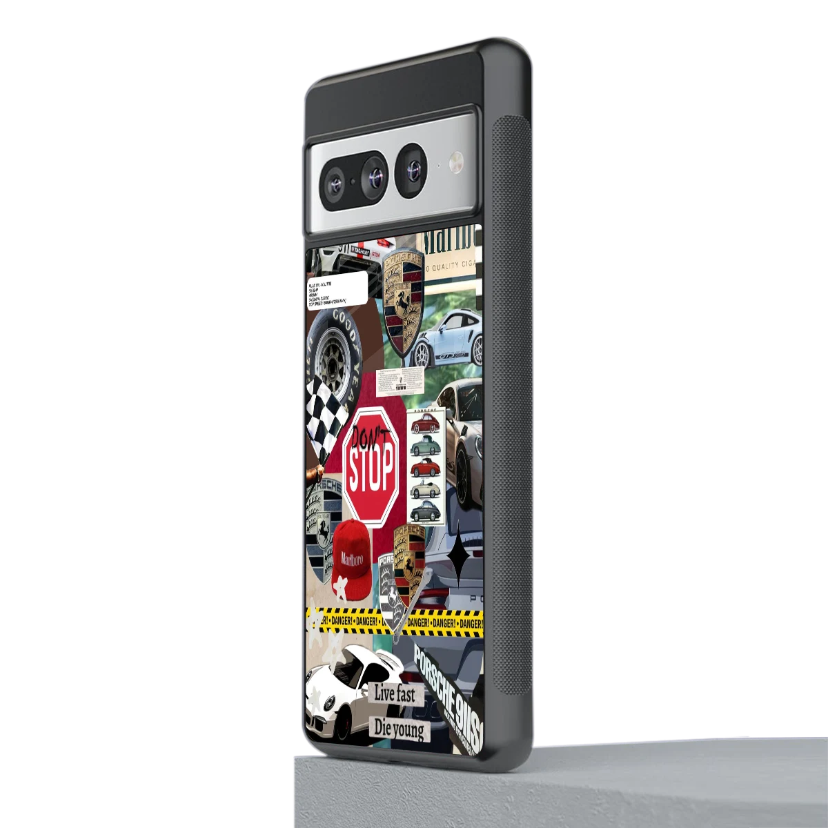 Limitless Ride stylish phone case for google pixel 7 pro | glossy glass and slim fit