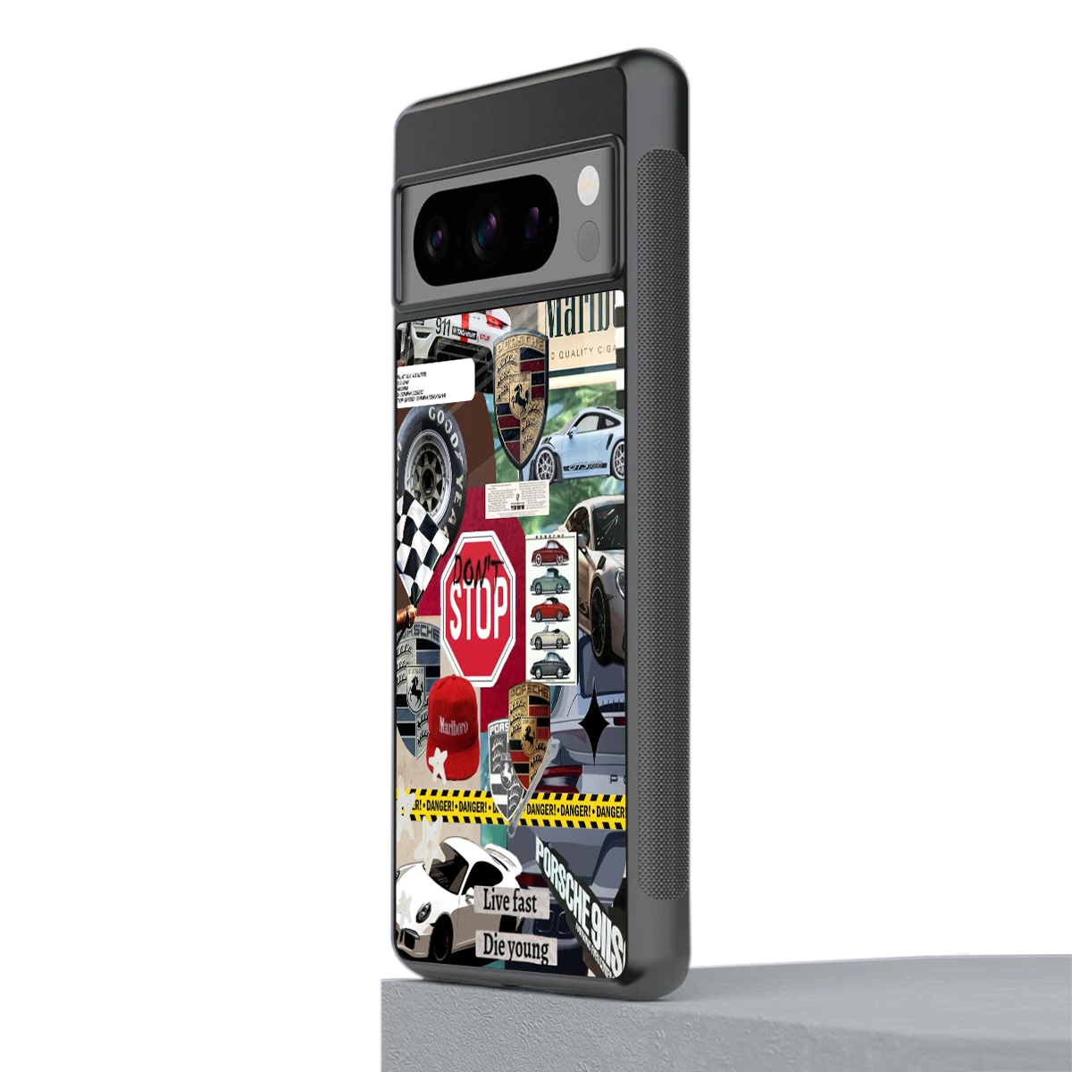 Limitless Ride stylish phone case for google pixel 8 pro | glossy glass and slim fit