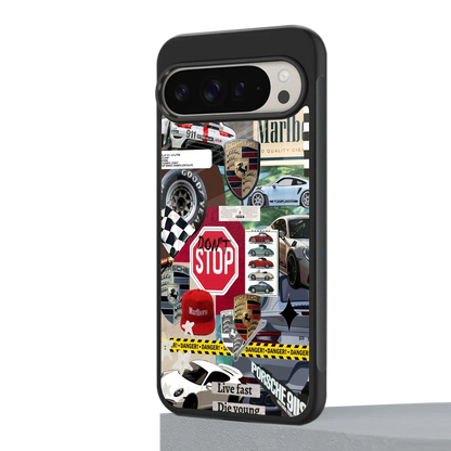 Limitless Ride google pixel 9 pro xl mobile cover | shockproof glass phone case