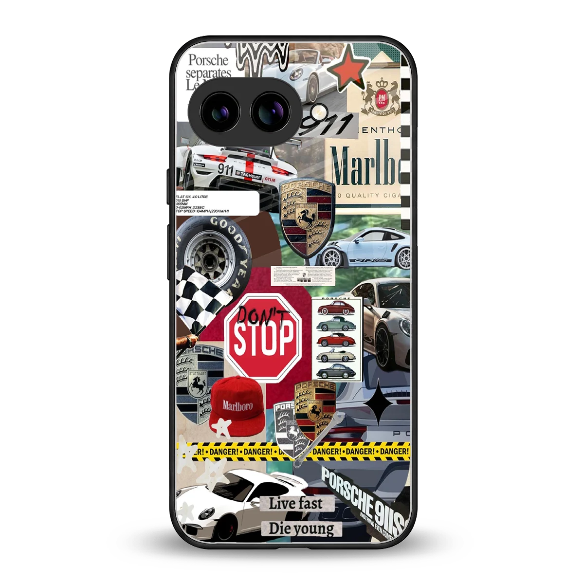 Limitless Ride back phone cover | glass case for google pixel 10a