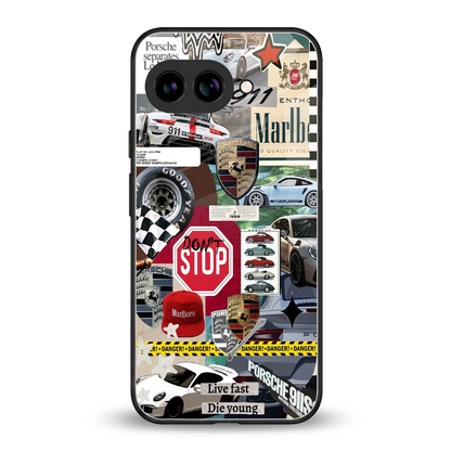 Limitless Ride back phone cover | glass case for google pixel 10a