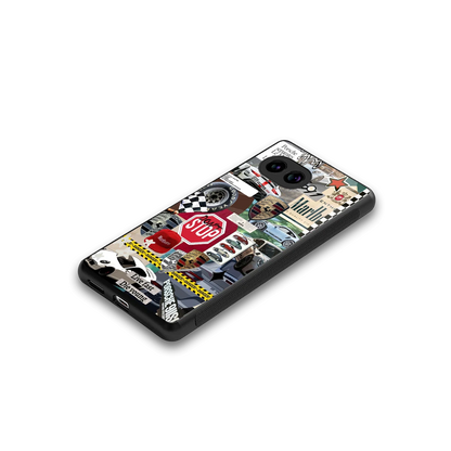 Limitless Ride stylish phone case for google pixel 10a | glossy glass and slim fit