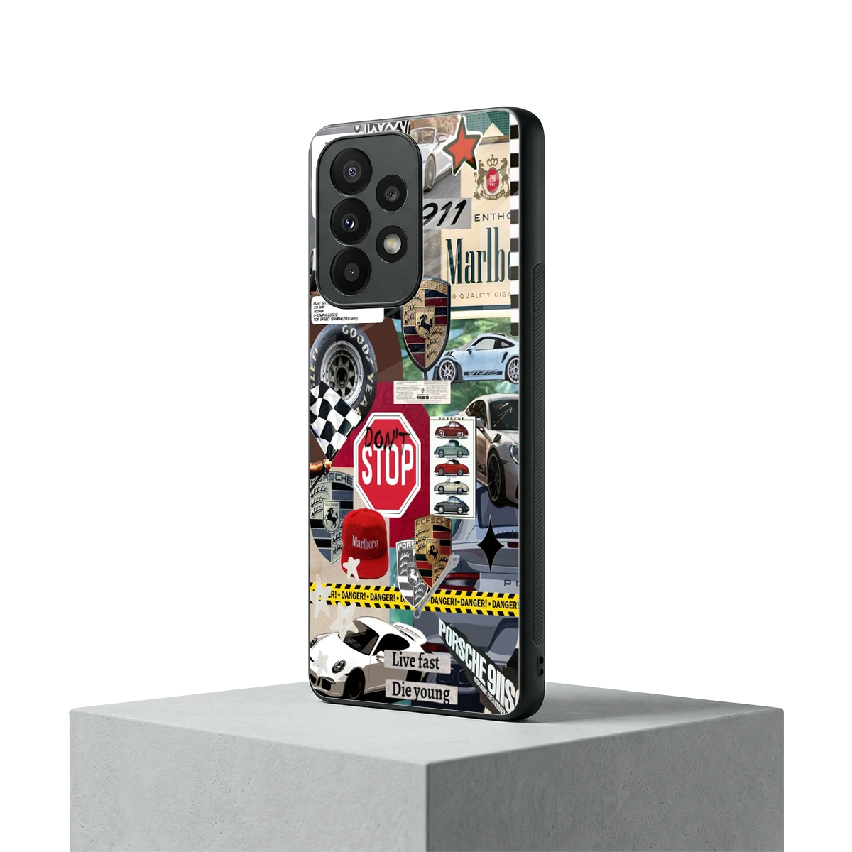 Limitless Ride samsung galaxy a23 mobile cover | shockproof glass phone case