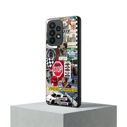 Limitless Ride samsung galaxy a23 mobile cover | shockproof glass phone case