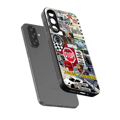 Limitless Ride sleek samsung galaxy a36 5g cover with tempered glass back and TPU edges