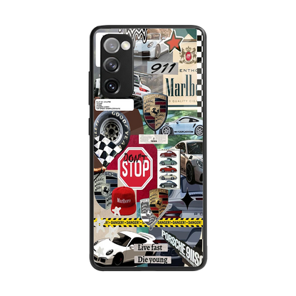 Limitless Ride back phone cover | glass case for samsung galaxy s20 fe