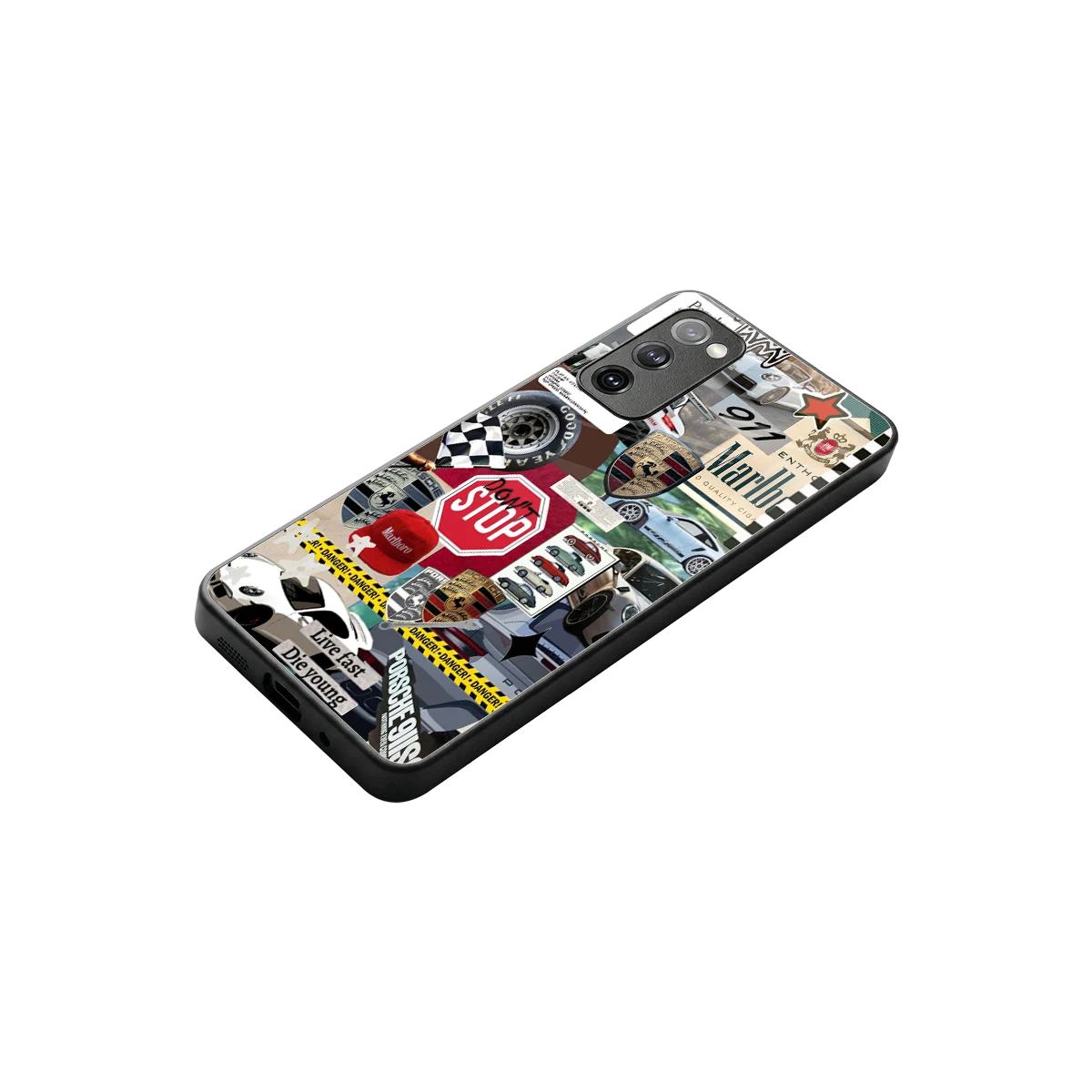 Limitless Ride stylish phone case for samsung galaxy s20 fe | glossy glass and slim fit