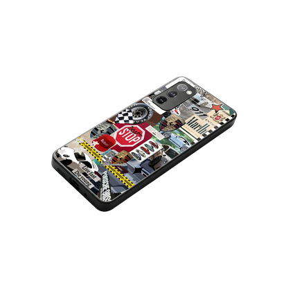 Limitless Ride stylish phone case for samsung galaxy s20 fe | glossy glass and slim fit