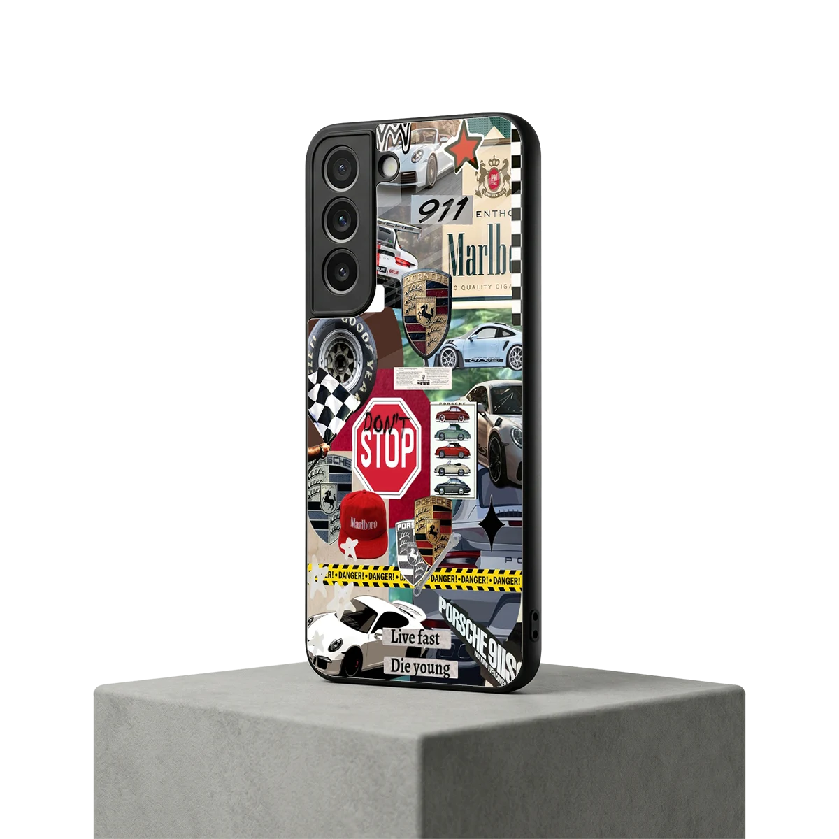 Limitless Ride samsung galaxy s22 mobile cover | shockproof glass phone case