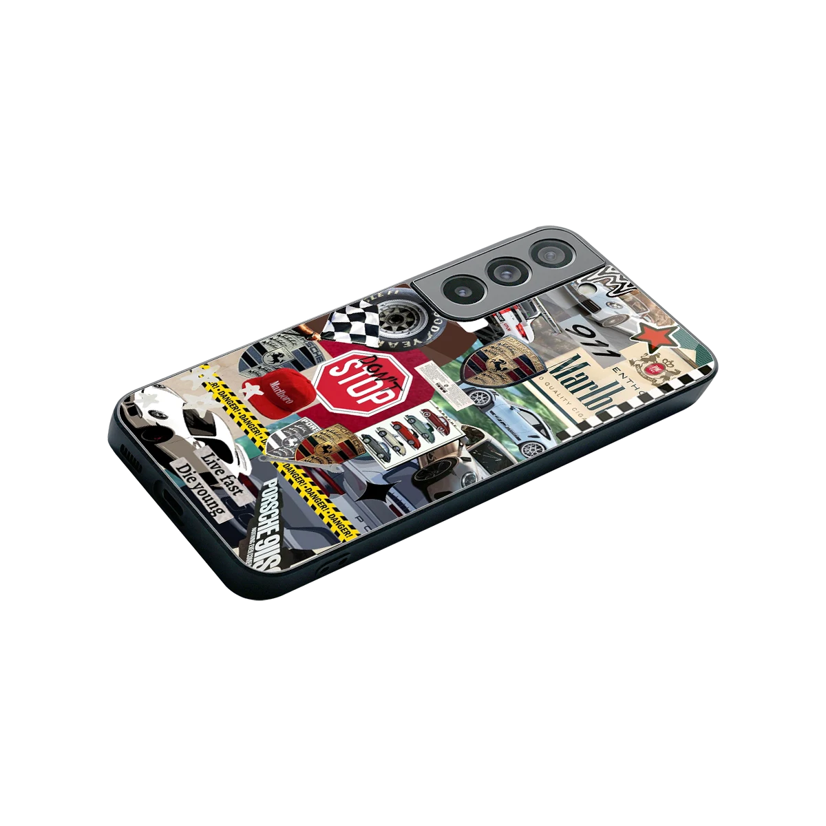Limitless Ride stylish phone case for samsung galaxy s22 | glossy glass and slim fit