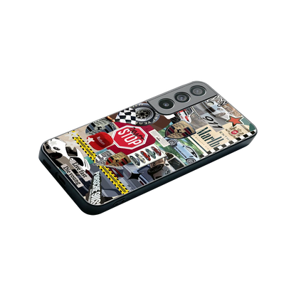 Limitless Ride stylish phone case for samsung galaxy s22 | glossy glass and slim fit