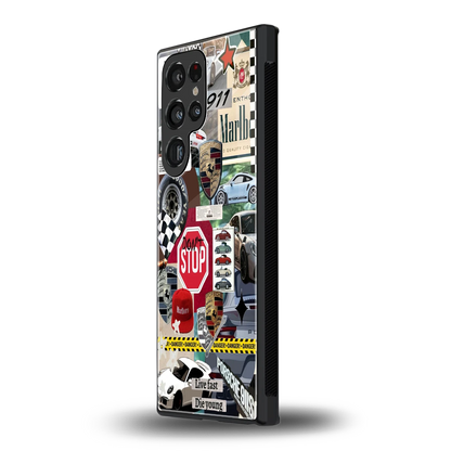 Limitless Ride samsung galaxy s23 ultra mobile cover | shockproof glass phone case