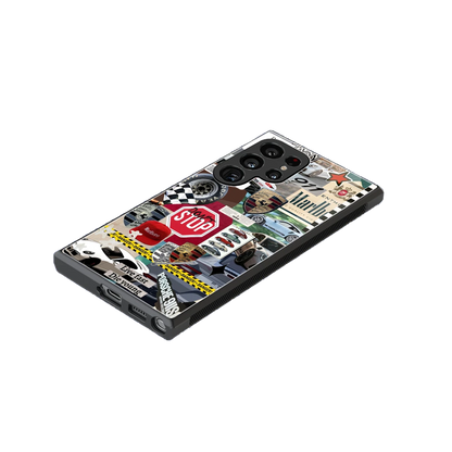 Limitless Ride stylish phone case for samsung galaxy s23 ultra | glossy glass and slim fit