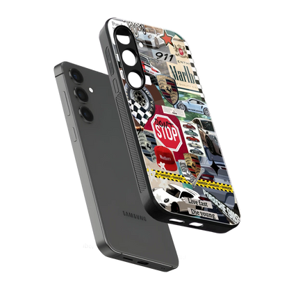 Limitless Ride sleek samsung galaxy s24 plus cover with tempered glass back and TPU edges