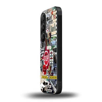 Limitless Ride samsung galaxy s24 mobile cover | shockproof glass phone case
