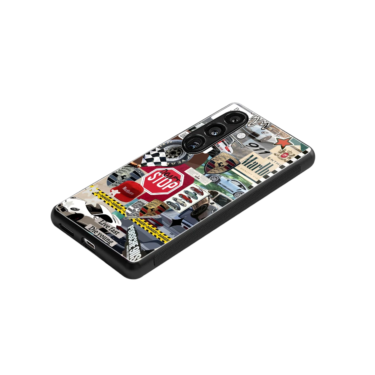 Limitless Ride stylish phone case for samsung galaxy s25 | glossy glass and slim fit