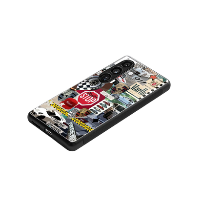 Limitless Ride stylish phone case for samsung galaxy s24 | glossy glass and slim fit