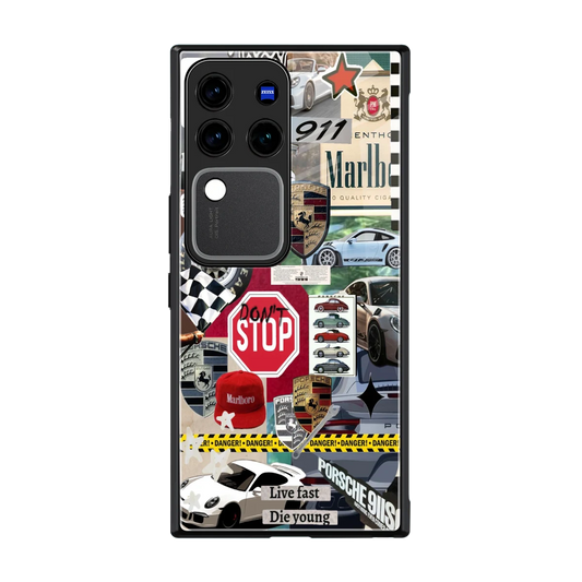 Limitless Ride back phone cover | glass case forvivo v30 pro