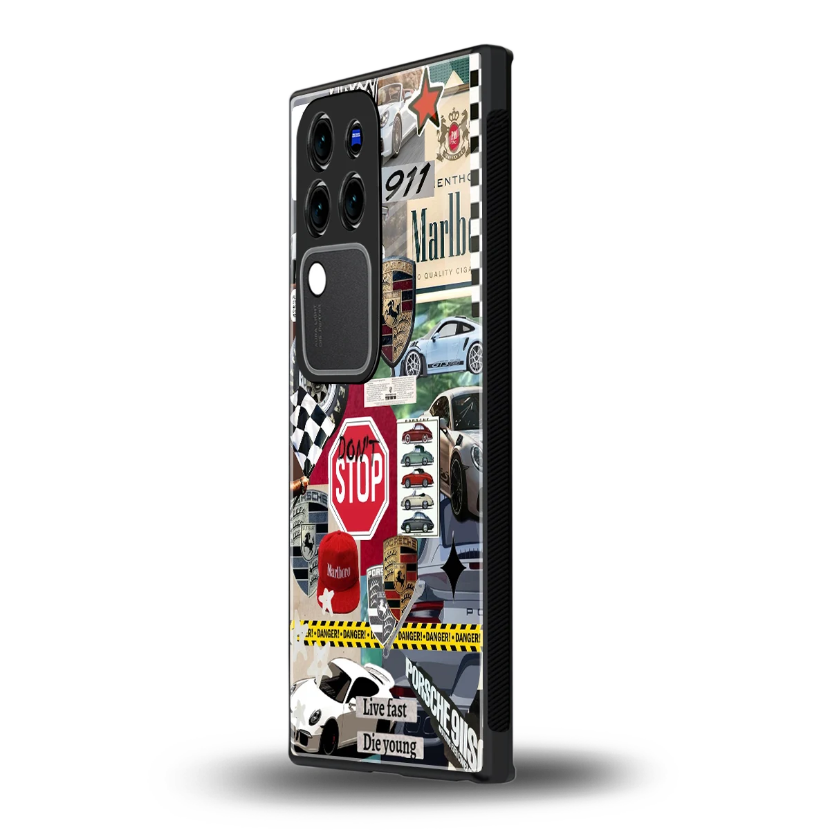 Limitless Ridevivo v30 pro mobile cover | shockproof glass phone case