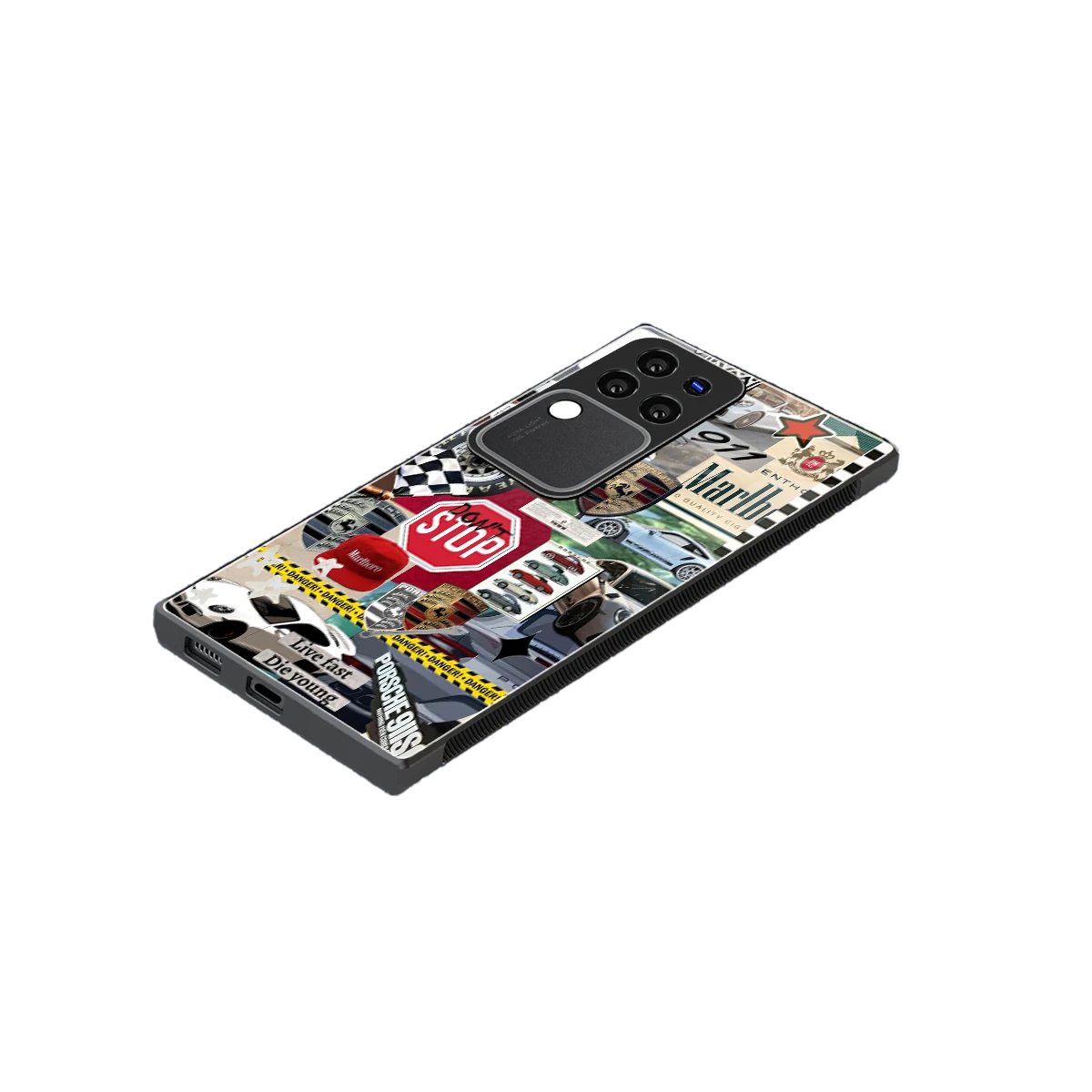 Limitless Ride stylish phone case forvivo v30 pro | glossy glass and slim fit