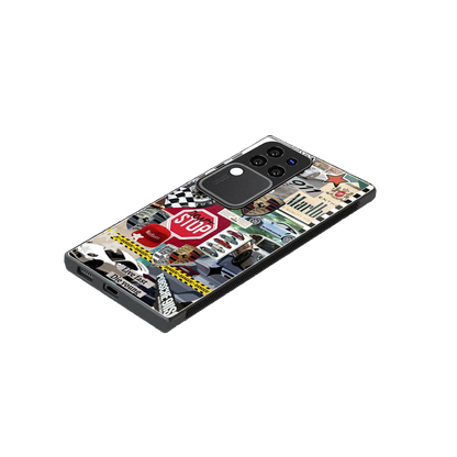 Limitless Ride stylish phone case forvivo v30 pro | glossy glass and slim fit