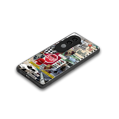 Limitless Ride stylish phone case for vivo v40e | glossy glass and slim fit