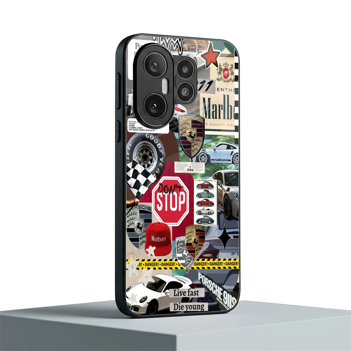 Limitless Ride vivo x200 fe mobile cover | shockproof glass phone case