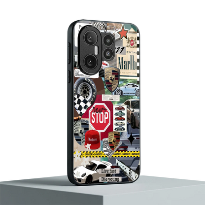 Limitless Ride vivo x200 fe mobile cover | shockproof glass phone case