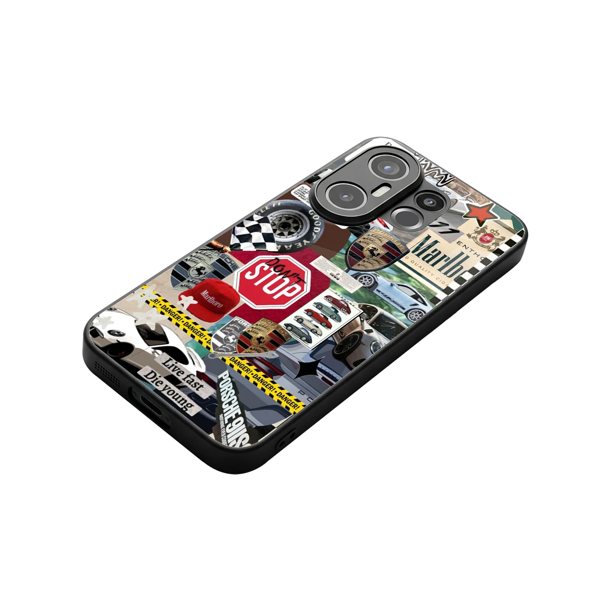 Limitless Ride stylish phone case for vivo x200 fe | glossy glass and slim fit