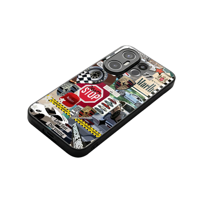 Limitless Ride stylish phone case for vivo x200 fe | glossy glass and slim fit