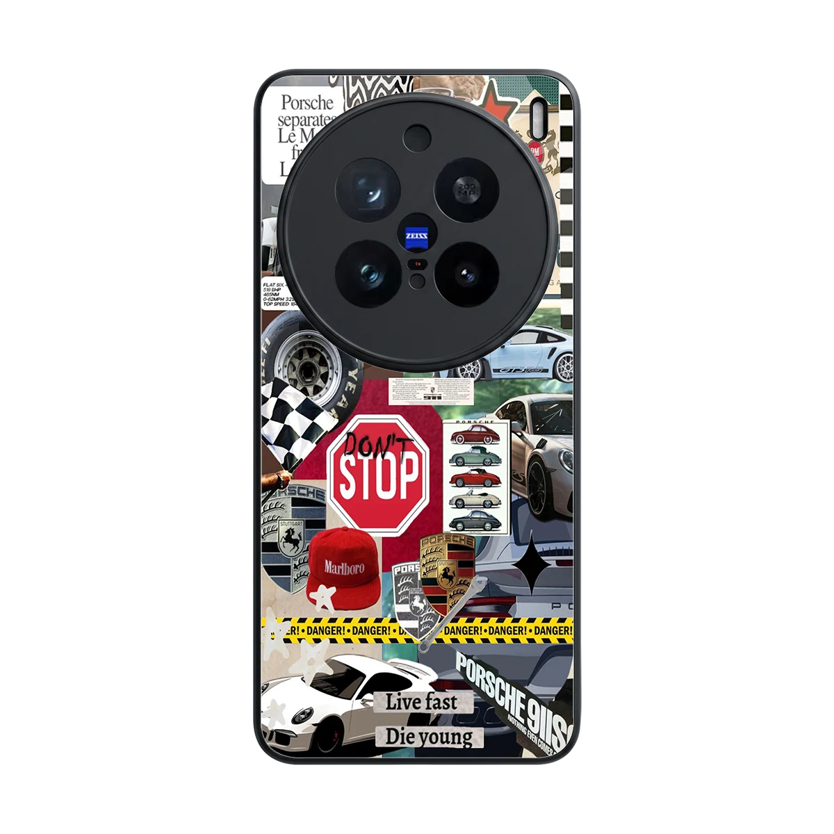 Limitless Ride back phone cover | glass case for vivo x200 pro