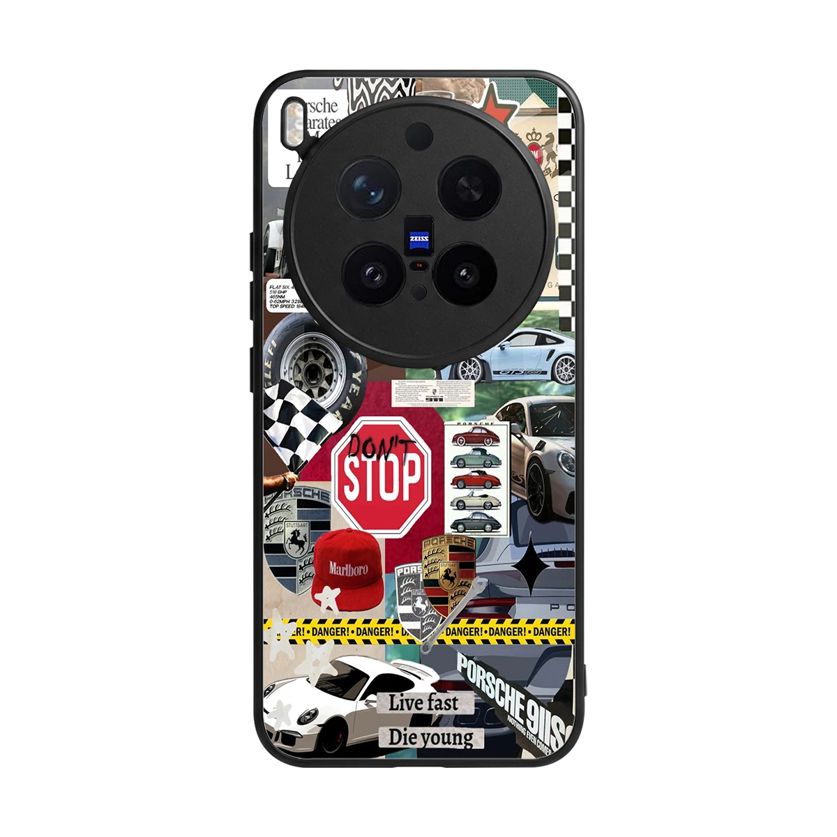 Limitless Ride back phone cover | glass case for vivo x300 pro