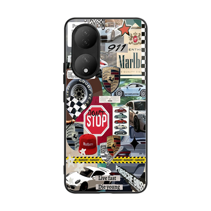 Limitless Ride back phone cover | glass case for Vivo-y100