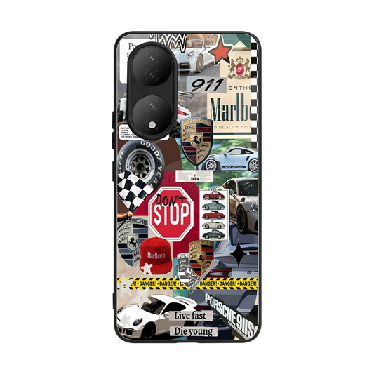 Limitless Ride back phone cover | glass case for Vivo-y100