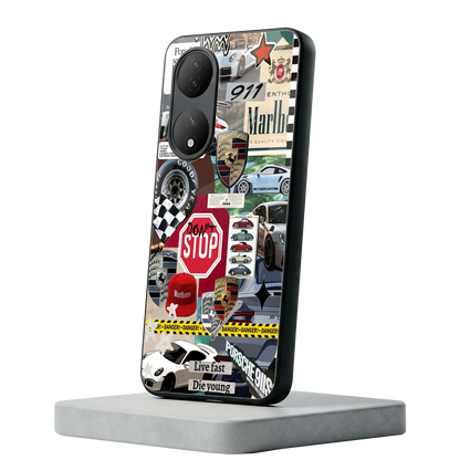 Limitless Ride Vivo-y100 mobile cover | shockproof glass phone case