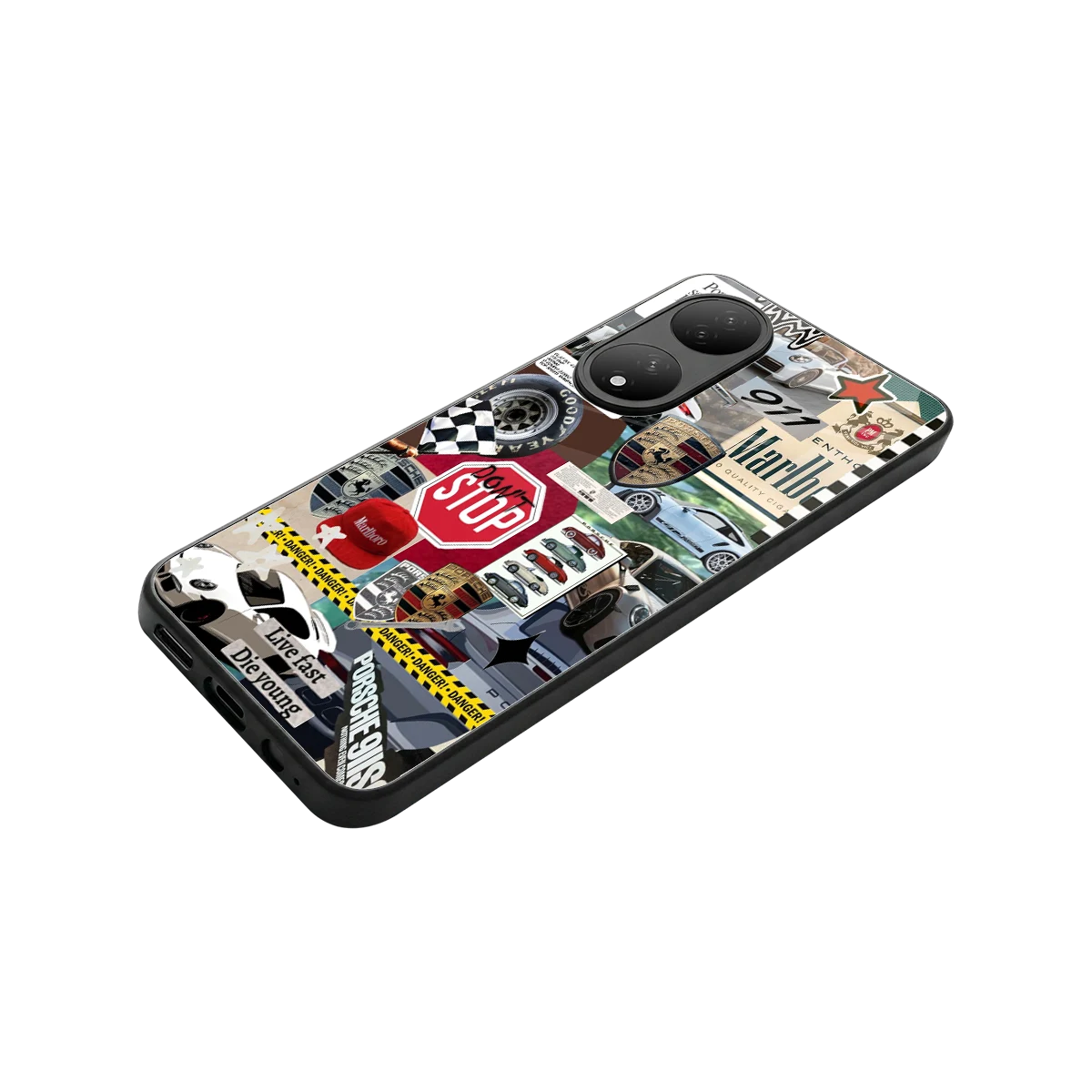 Limitless Ride stylish phone case for Vivo-y100 | glossy glass and slim fit