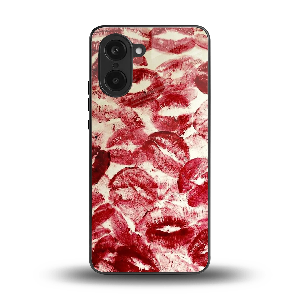 Lip Glam back phone cover | glass case for oneplus nord ce5 5g