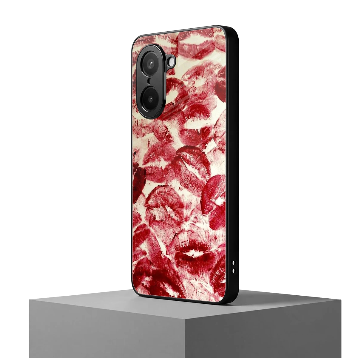Lip Glam oneplus nord ce5 5g mobile cover | shockproof glass phone case