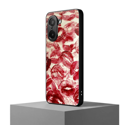 Lip Glam oneplus nord ce5 5g mobile cover | shockproof glass phone case