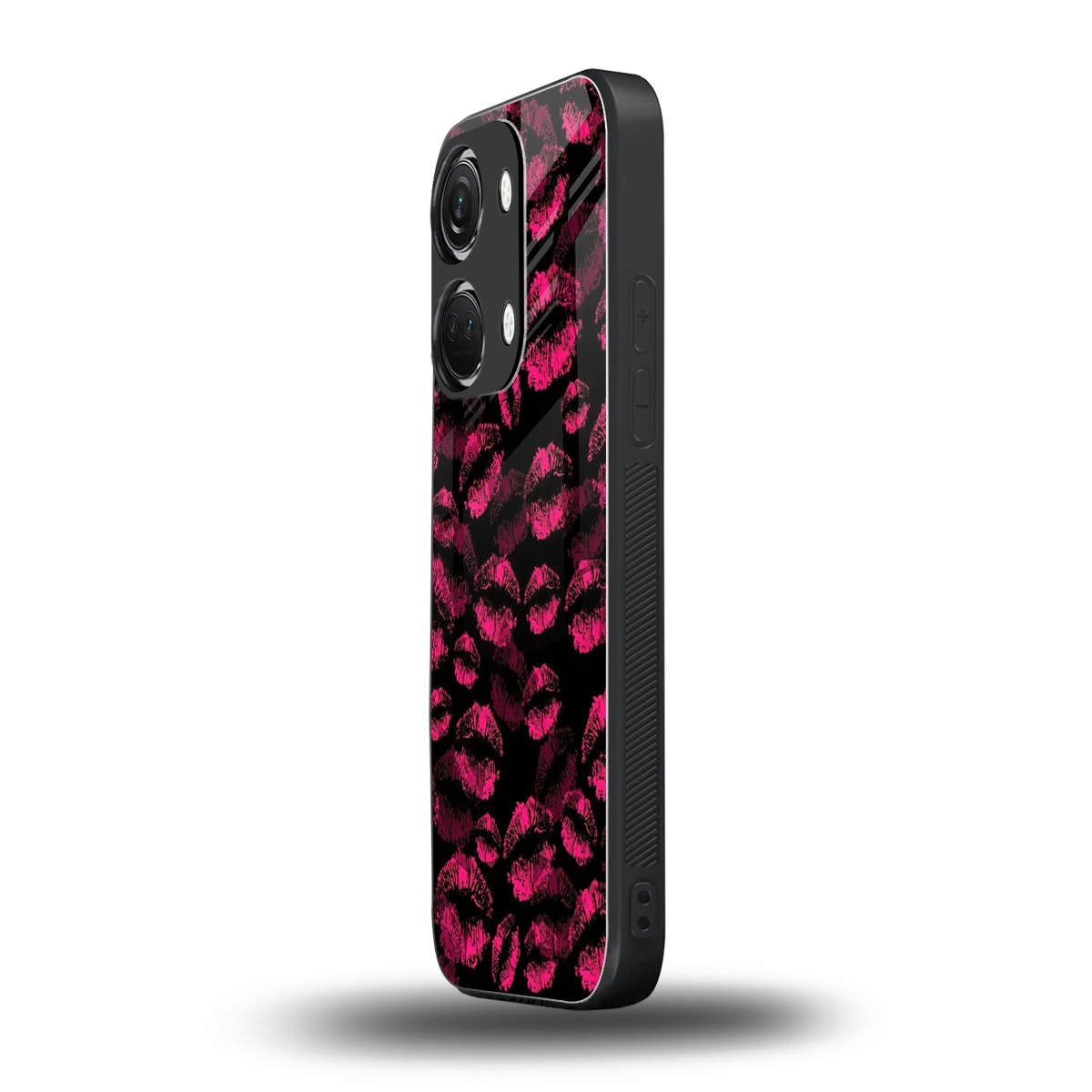 Lip Glam Black oneplus nord 3 mobile cover | shockproof glass phone case