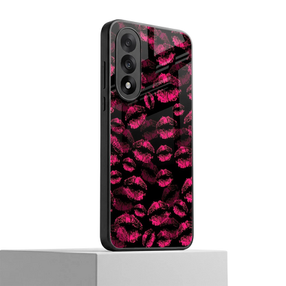 Lip Glam Black oneplus nord 5 mobile cover | shockproof glass phone case