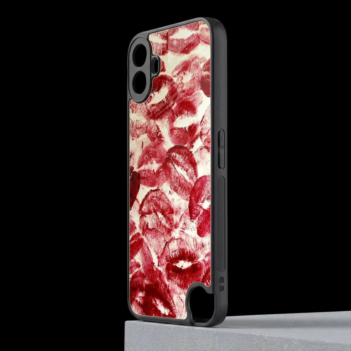 Lip Glam cmf nothing phone 1 mobile cover | shockproof glass phone case